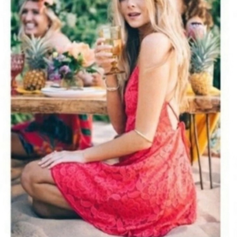 Show me your MuMu hot pink Mini Dress - Picture 3 of 8